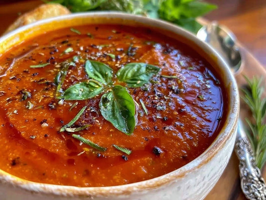 Creamy Tomato Basil Soup Recipe for Cozy Meals