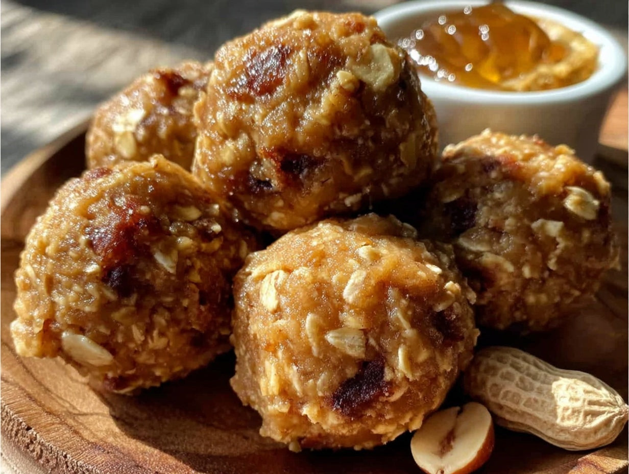 5-Ingredient Peanut Butter Energy Bites for School Snacks
