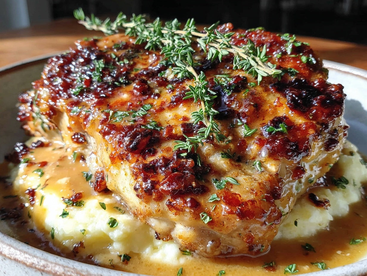 Creamy Smothered Pork Chops in 30 Minutes