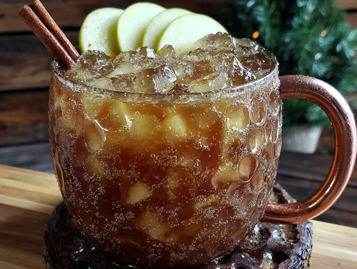 Spiced Apple Cider Moscow Mule Cocktail Mix