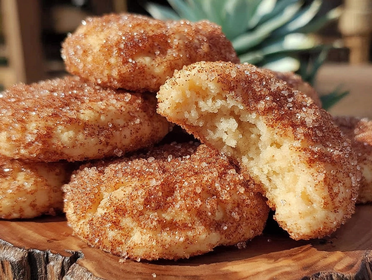 Small Batch Brown Butter Snickerdoodles with Cinnamon Sugar
