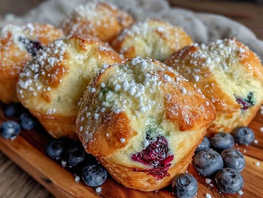 Blueberry Creamy Muffins Recipe for Moist and Fluffy Bakes