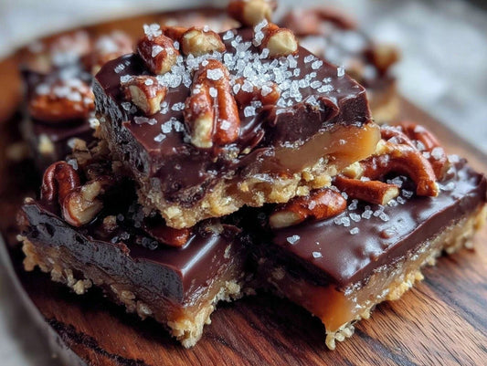 Father's Day Dark Chocolate Pretzel Toffee Bark - 30-Minute Treat